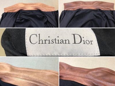 シミ抜き事例byインスタグラム【クリスチャン・ディオール（Christian Dior）レザージャケットのメンテナンス】
